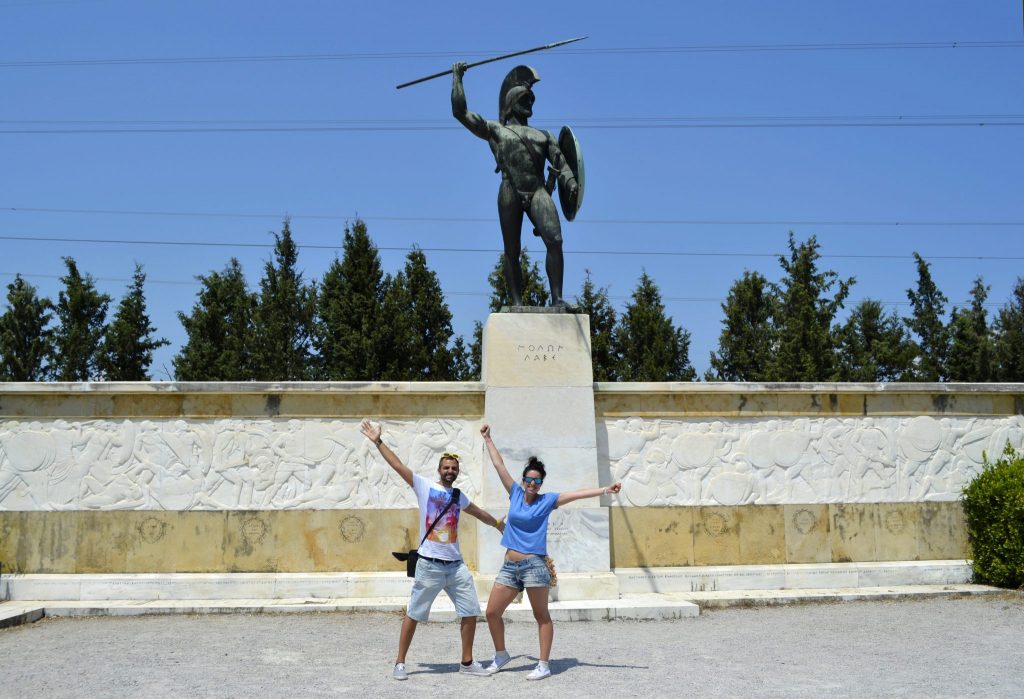 Monumento a Leónidas, Termópilas.