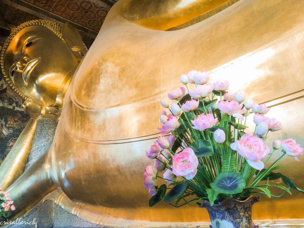 Wat pho Bangkok - Gran buda reclinado